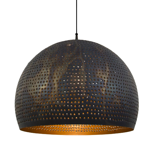 Hammered Black Dome Pendant Light, Quality Handmade Gold Dome Light, Modern Dome Pendant Light, Hanging Lamp shade