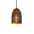 Oxidized Aged Dome Pendant Light Brass Ceiling Light , Copper Kitchen Island light  Lampshade Art deco lamp