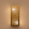 wall sconce light cabin light, man cave light, Solid Brass Wall Sconce light with brass shade