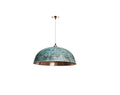 Oxidized Dome Pendant Light Brass Lampshade Ceiling Light , Copper Handmade Lighting Kitchen Island light with Cord