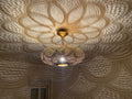 Rustic Moroccan Brass ceiling lamp Hanging Pendant Light Fixture Chandelier Dining Room Kitchen Entryway Living room