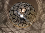Farmhouse Authentic Moroccan Brass Pendant Light Lampshade Lamp Gold ceiling Chandelier Dining Room Kitchen Entryway Living room