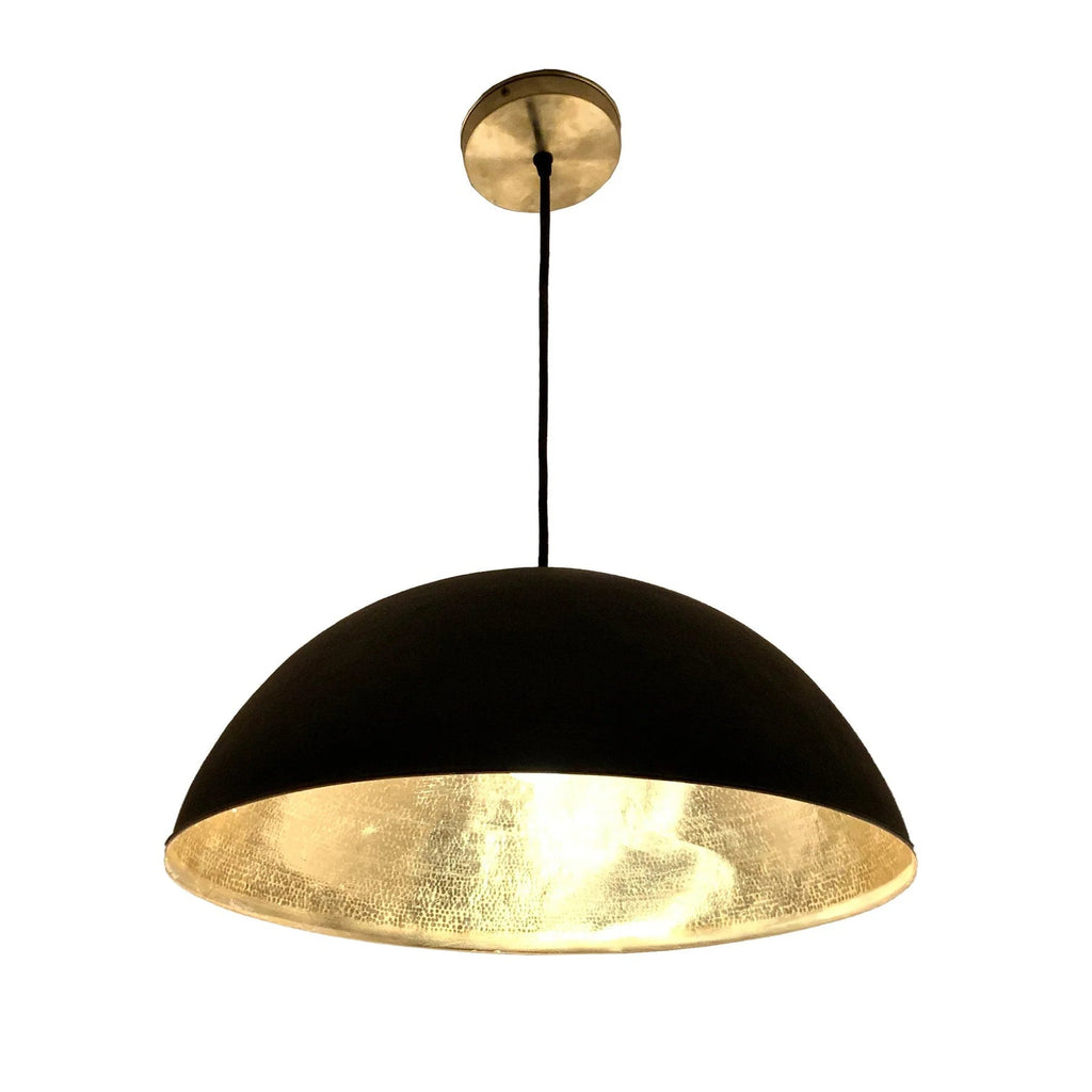 Black Dome Pendant Light Brass Lampshade Ceiling Light , Copper Handmade Lighting Kitchen Island light ,Copper Lampshade Art deco lamp